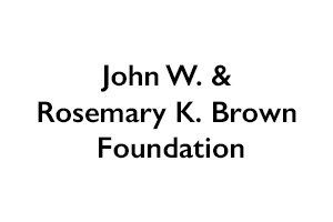 John W. & Rosemary K. Brown Foundation Logo