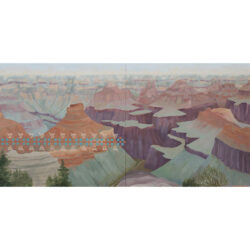 Kay WalkingStick, North Rim Clouds