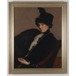 Nina Belle Ward, Portrait of a Lady in Black