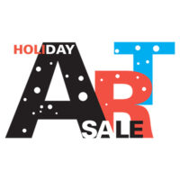 Holiday Art Sale Logo