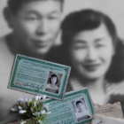 Jerry Takigawa, Citizen's Indefinite Leave from the series Balancing Cultures, 2016–21, 2017, pigment print on Hahnemuhle Photo. Rag 24 1/8 x 18 5/8 x 1 1/4 (framed). Courtesy of the artist